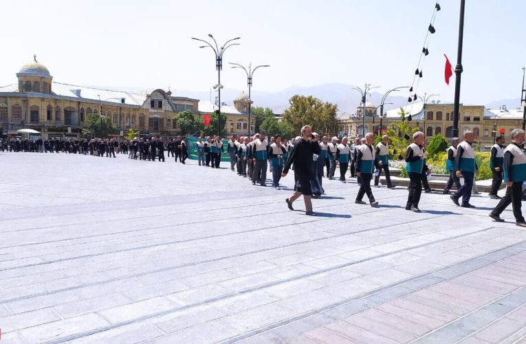 دسته عزاداری عاشقان رضوی در همدان_تاشکن